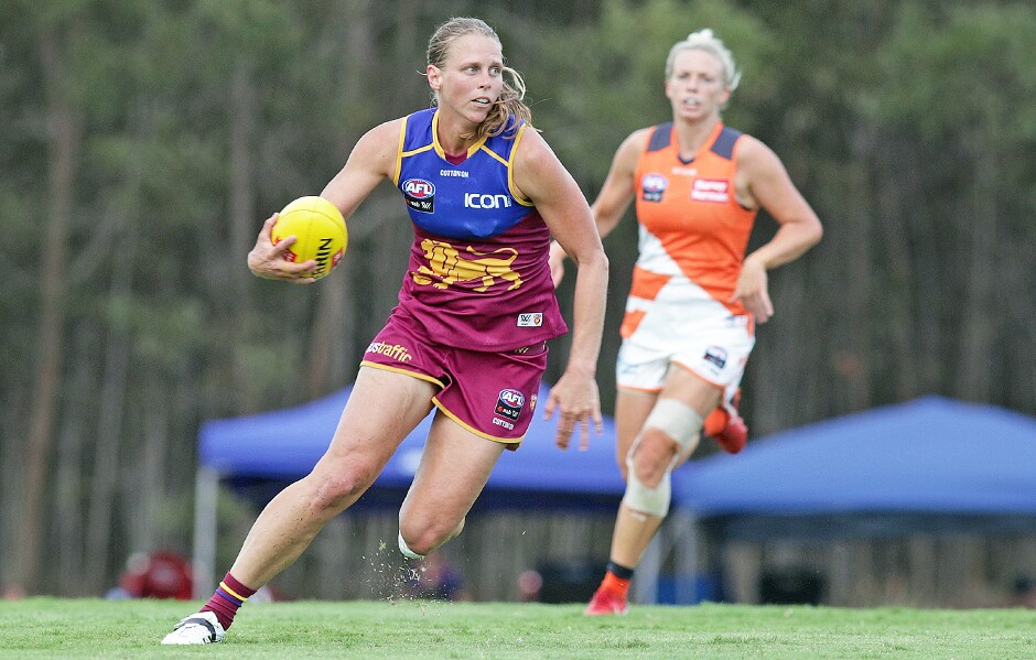 web team of week aflwr119.jpg Kate Lutkins during Round 1 (Picture: David Layden) - Brisbane Lions